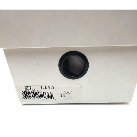 Fila X Melissa Size 11 Blue Slide Shoe - Picture 4 of 5